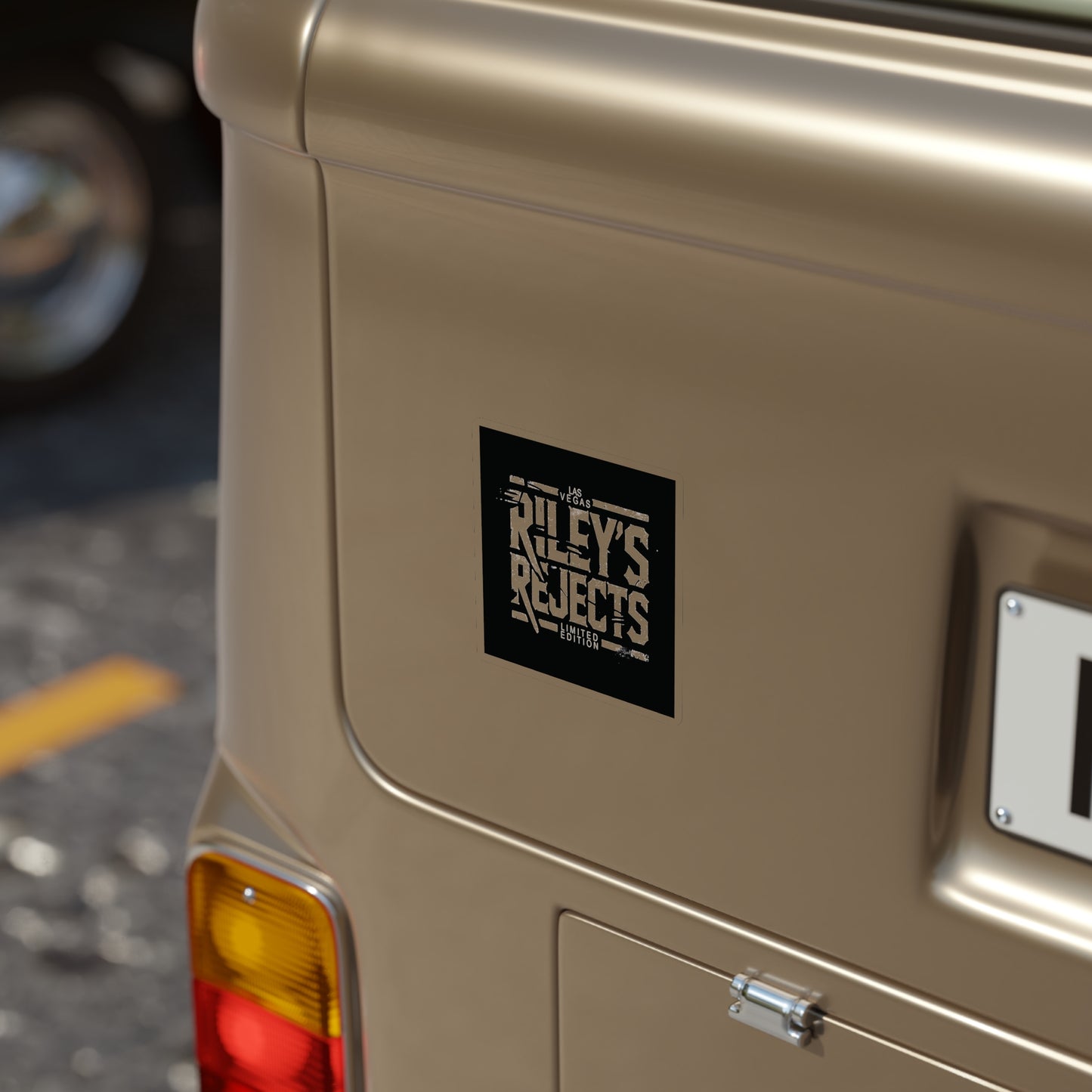 Riley's Rejects (Las Vegas Limited Edition) Transparent Outdoor Sticker