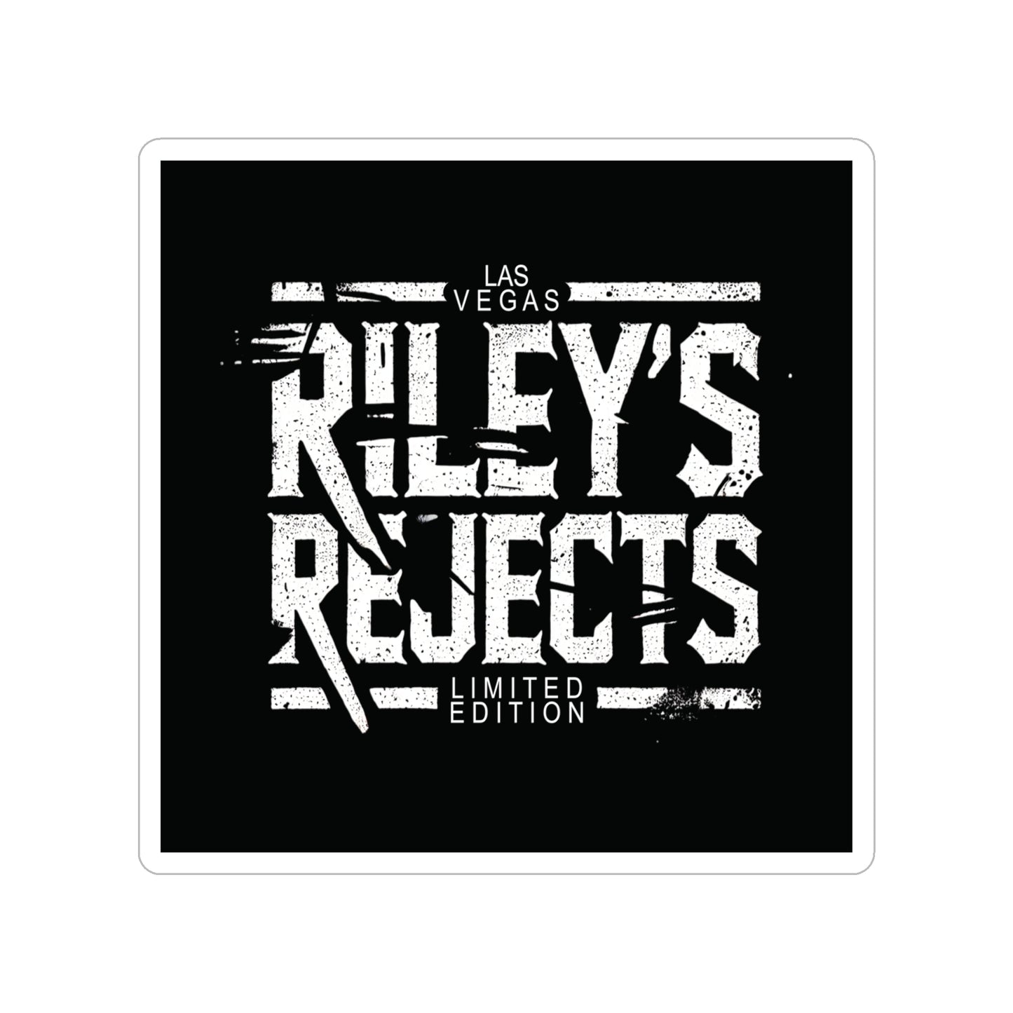 Riley's Rejects (Las Vegas Limited Edition) Transparent Outdoor Sticker